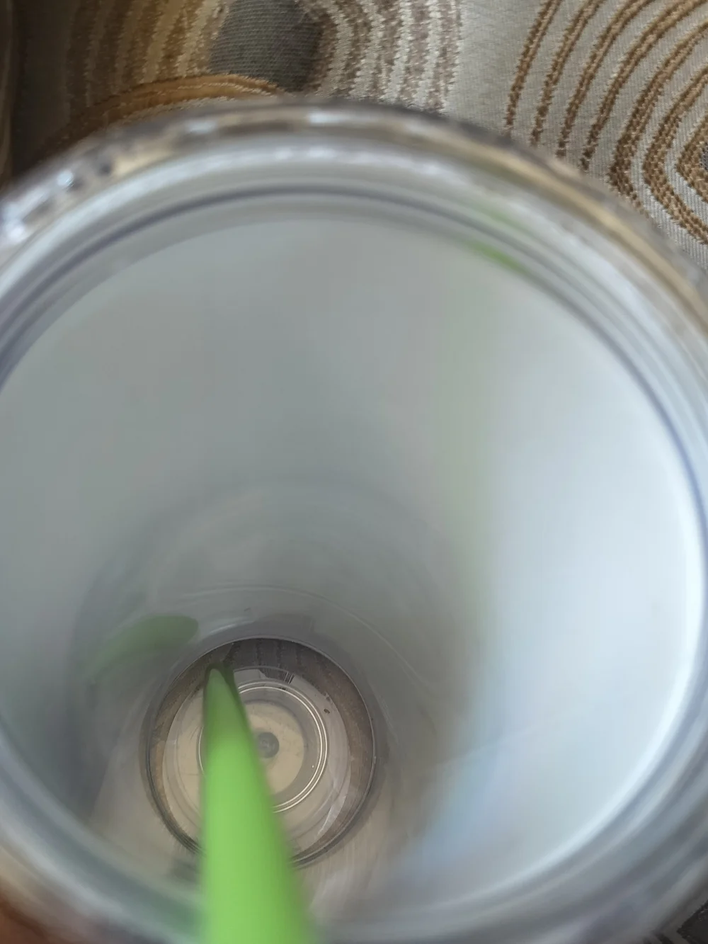 Celebrate It Holographic Silver Sequin 20 Oz Tumbler with Clear Screw On Lid